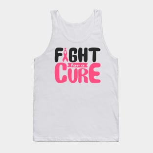 'Fight For A Cure' Cancer Awareness Shirt Tank Top